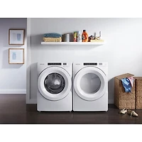 Laveuse à chargement frontal haute efficacité 5,0 pi³ d'Amana (NFW5800HW) - Blanc