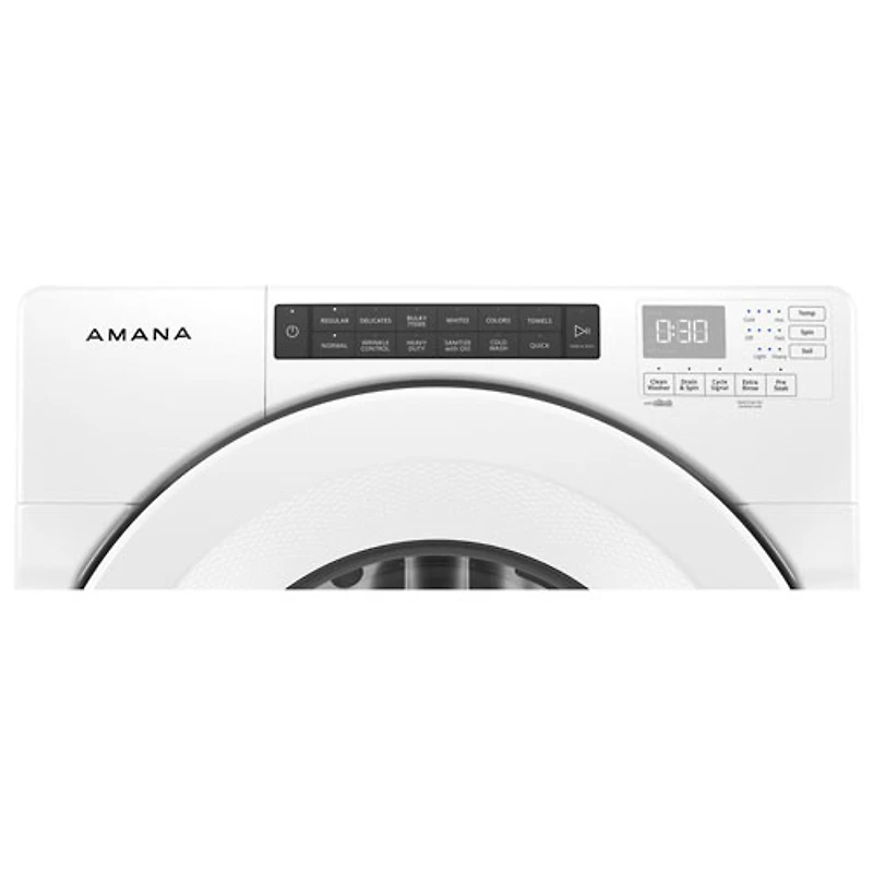 Laveuse à chargement frontal haute efficacité 5,0 pi³ d'Amana (NFW5800HW) - Blanc
