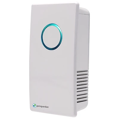 Assainisseur d'air UV-C à brancher Elite de GermGuardian - Blanc