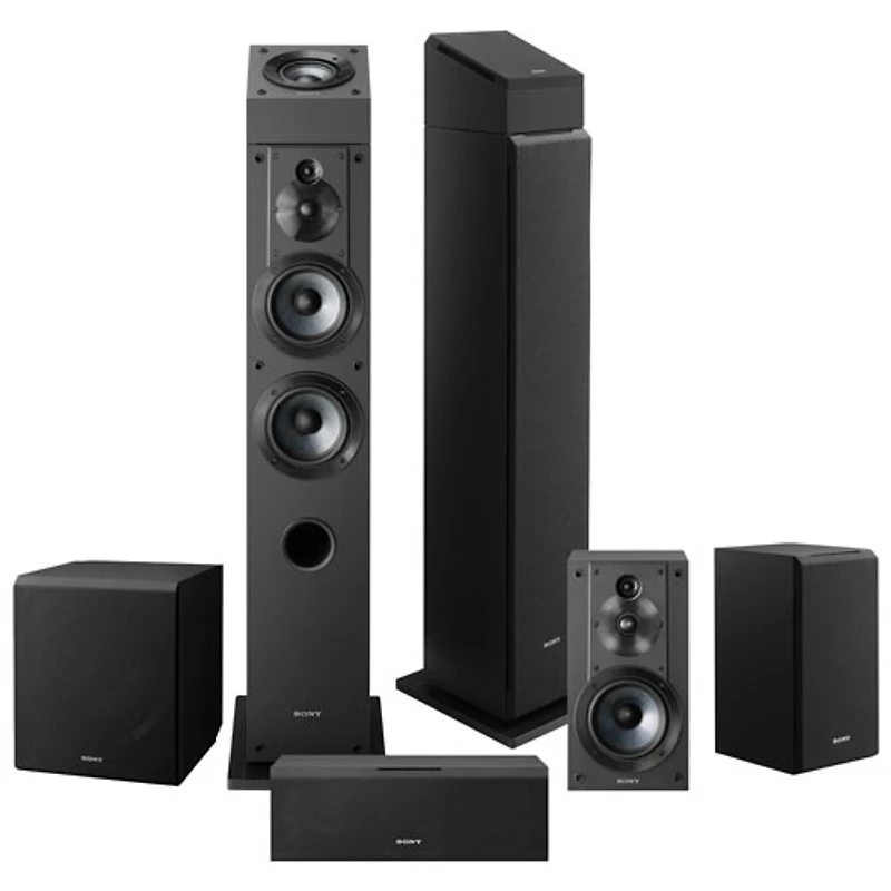 Sony SS-CSE 100-Watt Dolby Atmos Speaker - Pair - Black