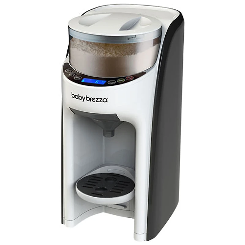 Distributeur de préparation lactée pour nourrisson Formula Pro Advanced de Baby Brezza - Blanc/Noir