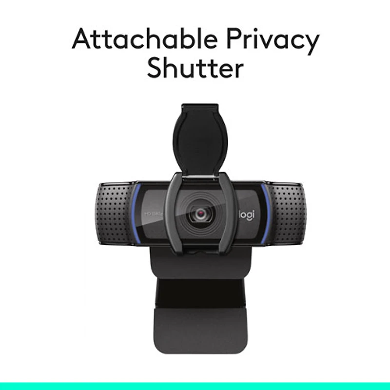 Logitech C920S Pro 1080p 30fps HD Streaming & Gaming Webcam
