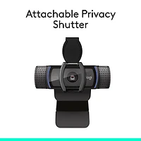 Logitech C920S Pro 1080p 30fps HD Streaming & Gaming Webcam