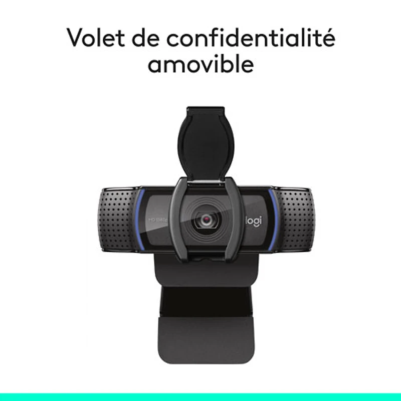 Logitech C920S Pro 1080p 30fps HD Streaming & Gaming Webcam