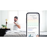 Tapis avec moniteur de suivi du sommeil et de fréquence cardiaque de Withings