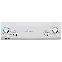 Duo laveuse électrique de 4,5 pi³ et sécheuse de 5,9 pi³ de GE (GUD27EEMNWW) - Blanc