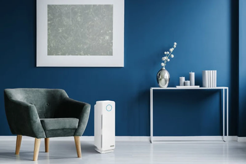 Purificateur d'air 5-en-1 pour animal de compagnie de Elite GermGuardian avec filtre HEPA - Blanc