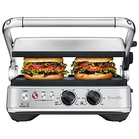 Presse-panini et gril intérieur de Breville - Acier inoxydable brossé