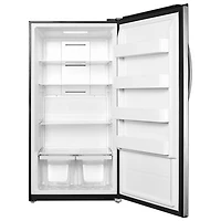 Congélateur vertical convertible pour le garage de 17 pi³ d'Insignia (NS-UZ17SS0) - Acier inoxydable - Exclusivité de Best Buy