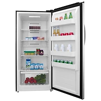 Insignia 13.8 Cu.Ft. Garage Ready Upright Convertible Freezer(NS-UZ14SS0) - Stainless - Only at Best Buy