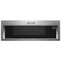 Four à micro-ondes de 30 po à hotte intégrée de KitchenAid - 1,1 pi³ - Boîte ouverte - Parfait état