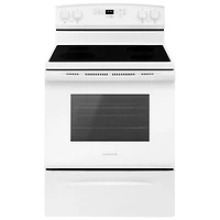 Amana 30" Self-Clean Free-Standing Electric Range (YAER6603SFW) - White - Open Box - Scratch & Dent
