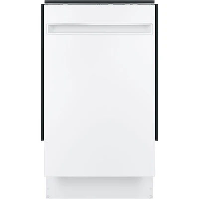 Lave-vaisselle encastrable 18 po 47 dB avec cuve en inox Profile de GE (PDT145SGLWW) - Blanc
