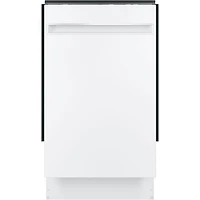 Lave-vaisselle encastrable 18 po 47 dB avec cuve en inox Profile de GE (PDT145SGLWW) - Blanc