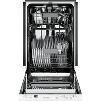 Lave-vaisselle encastrable 18 po 47 dB avec cuve en inox Profile de GE (PDT145SGLWW) - Blanc