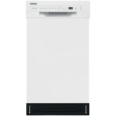 Lave-vaisselle encastrable 52 dB à cuve en inox de 18 po de Frigidaire (FFBD1831UW) - Blanc