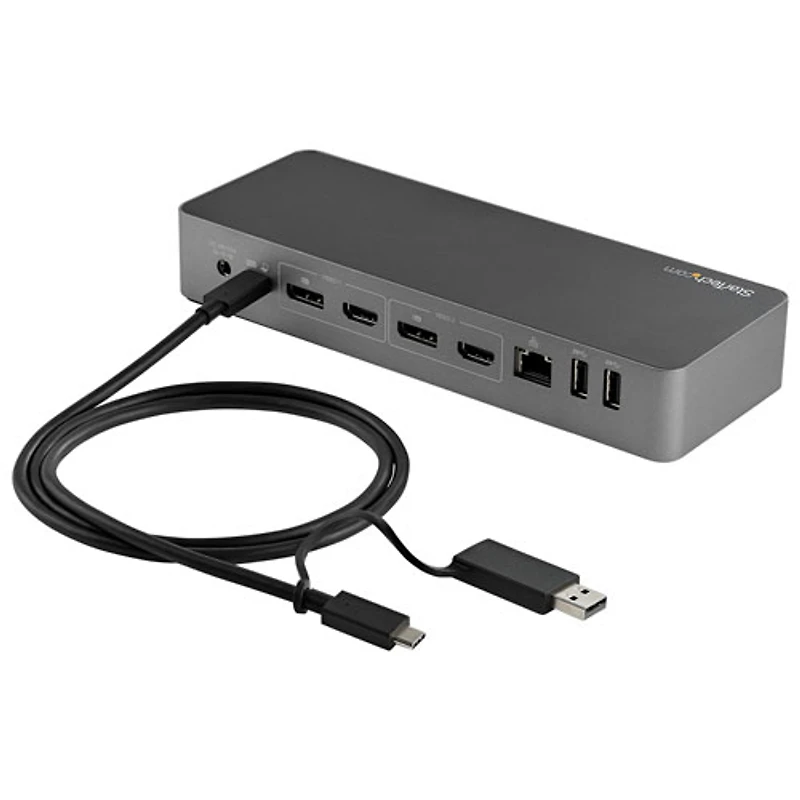 Station d'accueil USB-C/USB-A universelle de StarTech pour portable (DK30C2DPEP)