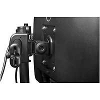 Support de bureau à deux bras pour moniteurs de 27 po de StarTech - Noir