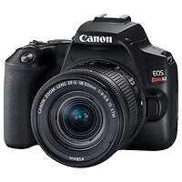 Canon EOS Rebel SL3 DSLR Camera with 18-55mm Lens Kit - Black