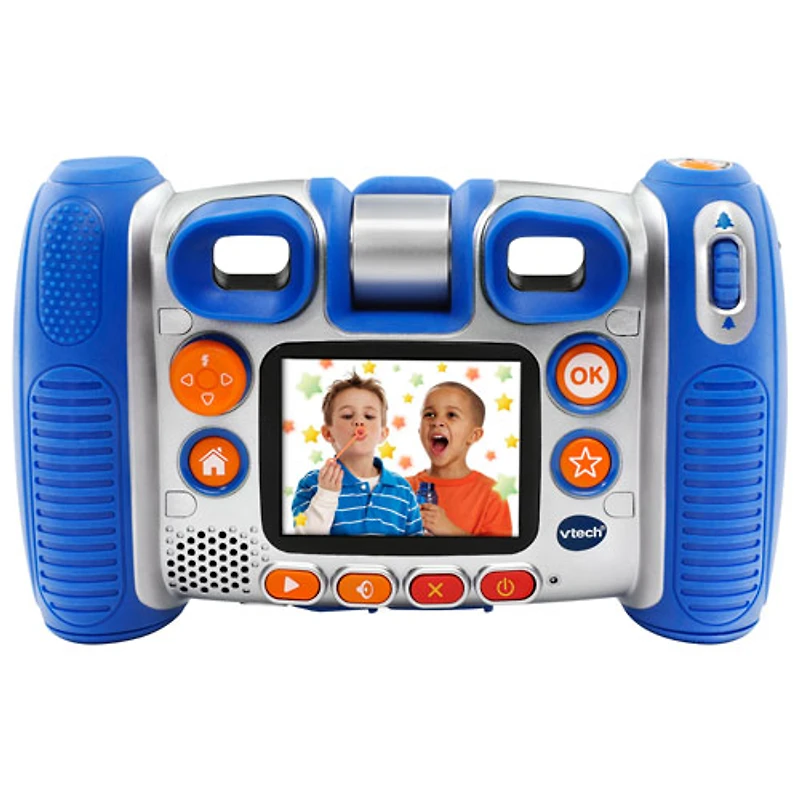 VTech Kidizoom Twist 2MP 4x Optical Zoom Digital Camera - Blue