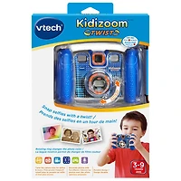 VTech Kidizoom Twist 2MP 4x Optical Zoom Digital Camera - Blue