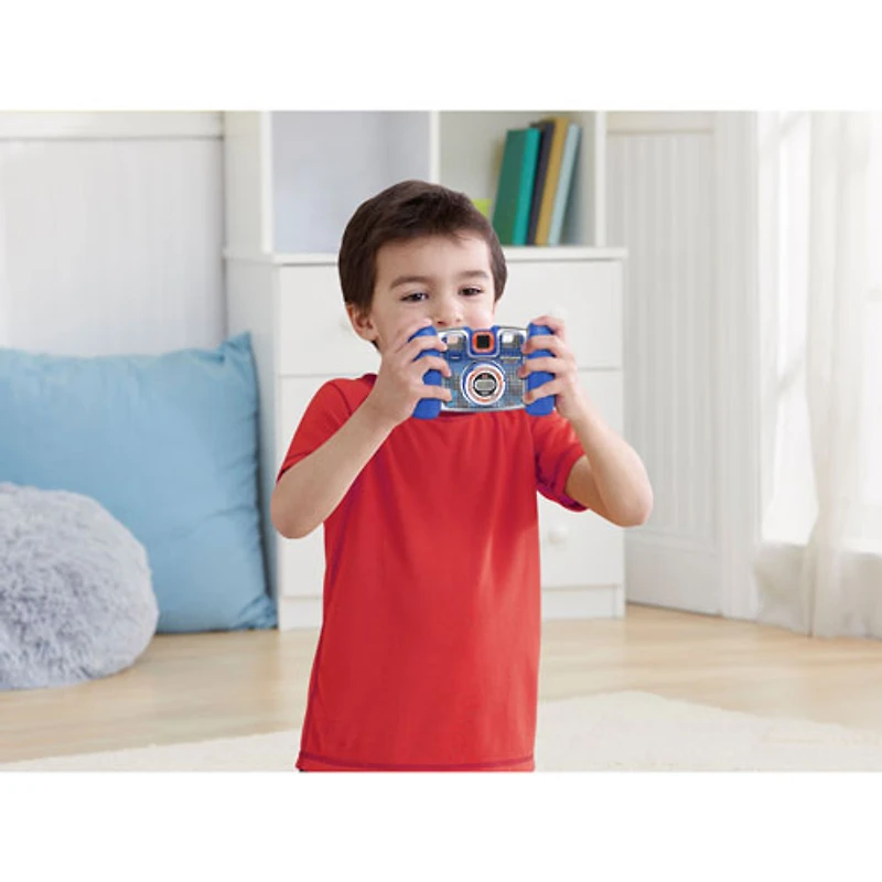 VTech Kidizoom Twist 2MP 4x Optical Zoom Digital Camera - Blue