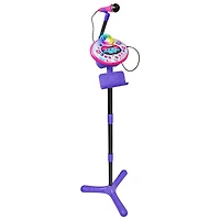 Machine de karaoké Kidi Super Star de VTech avec spectacle de lumières - Violet - Anglais
