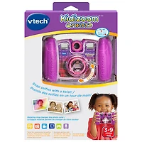 Appareil photo numérique de 2 Mpx avec zoom optique 4x Kidizoom Twist de VTech - Rose