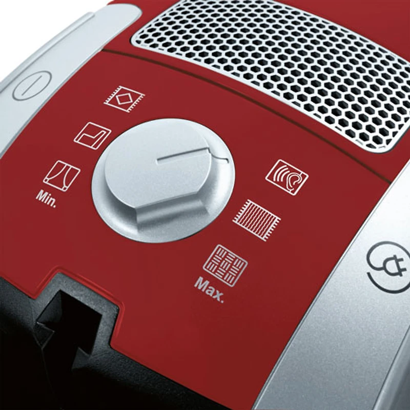 Miele Compact C1 Hardfloor Plus Canister Vacuum - Autumn Red