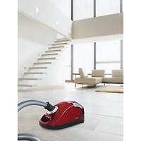 Miele Compact C1 Hardfloor Plus Canister Vacuum - Autumn Red