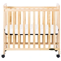 Lit de bébé portatif en bois massif Bristol de Child Craft - Naturel