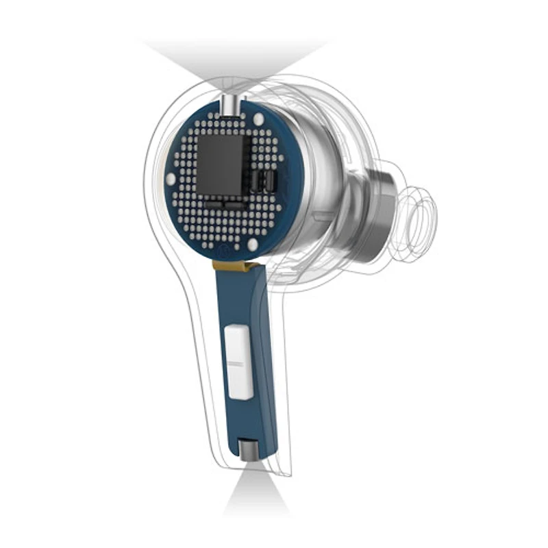 JLab JBuds Air Executive In-Ear True Wireless Earbuds - Black