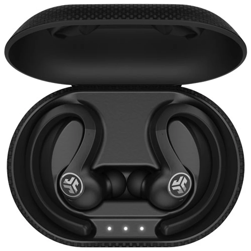 Écouteurs boutons 100 % sans fil à isolation sonore JBuds Air Sport de JLab - Noir