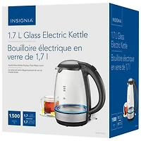 Insignia Electric Kettle - 1.7L - Glass - Only at Best Buy