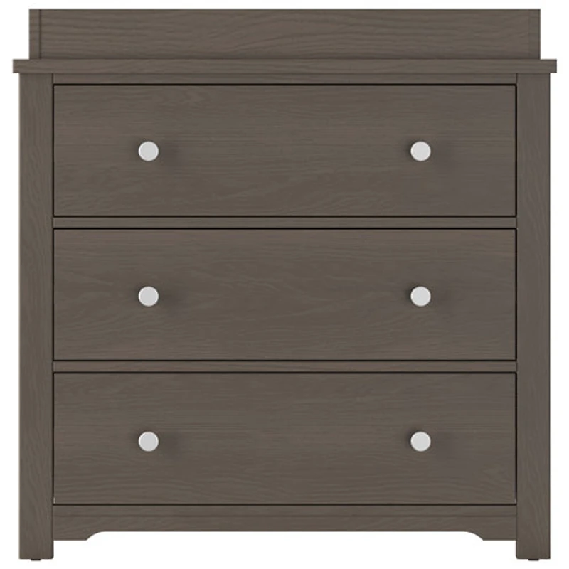 Commode 3 tiroirs Harmony - Gris chic
