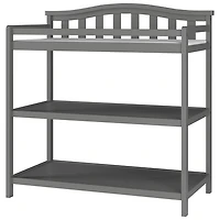 Camden 2-Shelf Changing Table - Cool Grey