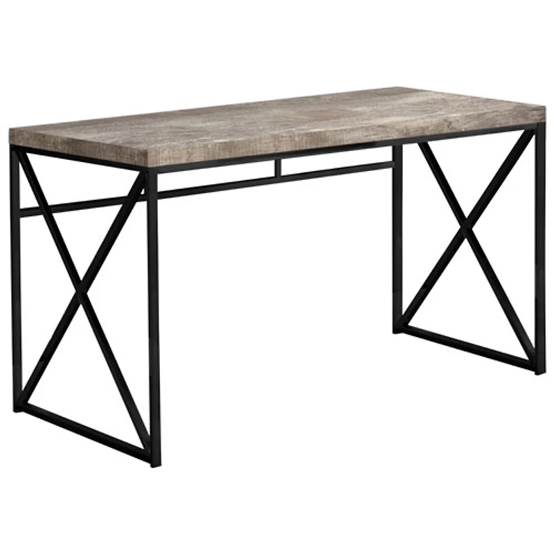 Bureau d'ordinateur de Monarch - Taupe