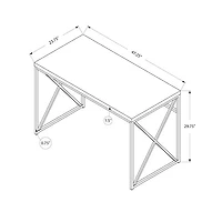 Bureau d'ordinateur de Monarch - Taupe