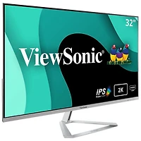 ViewsSonic 32" 2K HD 75Hz 4ms GTG IPS LED Monitor (VX3276-2K-MHD) - Silver