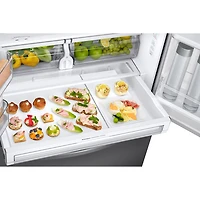 Samsung 36" 28 Cu. Ft. French Door Refrigerator w/ Water & Ice Dispenser (RF28R6201SR/AA) - Stainless