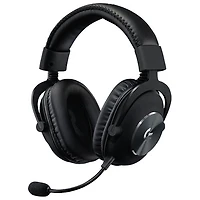 Casque de jeu avec microphone Pro X de Logitech G - Noir