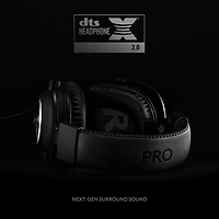 Casque de jeu avec microphone Pro X de Logitech G - Noir