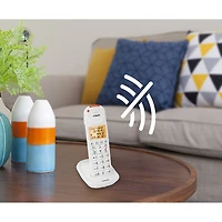 Téléphone amplifié sans fil supplémentaire DECT 6 GHz CareLine de VTech (SN5107)