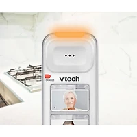 Téléphone sans fil à composition photo à 1 combiné DECT 6.0 CareLine de VTech (SN5307) - Blanc