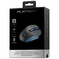 Platinum Dual Mode Wireless/Bluetooth Optical Mouse - Black - Only at Best Buy