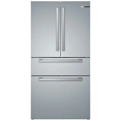 Réfrigérateur à 4 portes et à profondeur de comptoir 21 pi³ 36 po de Bosch (B36CL80SNS) - Inox