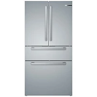 Réfrigérateur à 4 portes et à profondeur de comptoir 21 pi³ 36 po de Bosch (B36CL80SNS) - Inox