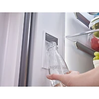Réfrigérateur à 4 portes et à profondeur de comptoir 21 pi³ 36 po de Bosch (B36CL80SNS) - Inox