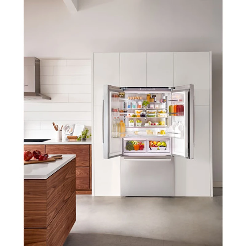 Réfrigérateur 2 portes 21 pi³ 36 po profondeur de comptoir Bosch (B36CT80SNS) - Acier inoxydable