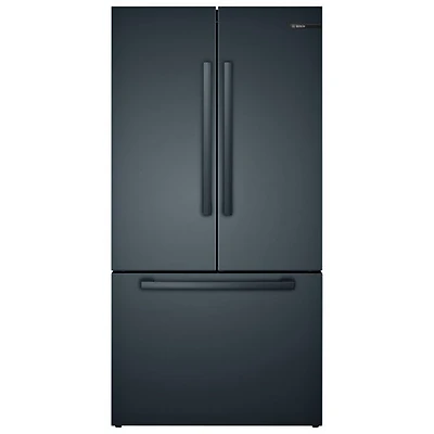 Réfrigérateur deux portes/profondeur comptoir 21 pi³ 36 po de Bosch (B36CT80SNB) - Inox noir